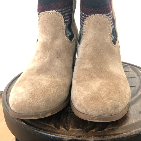 Bjorndal Austin Aztec leather Western Ankle Boots size 8 - Picture 4 of 11